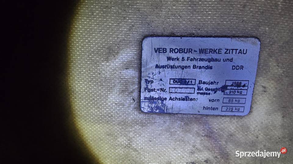 Simson Duo inwalidzki 1988r wielkopolskie Zduny