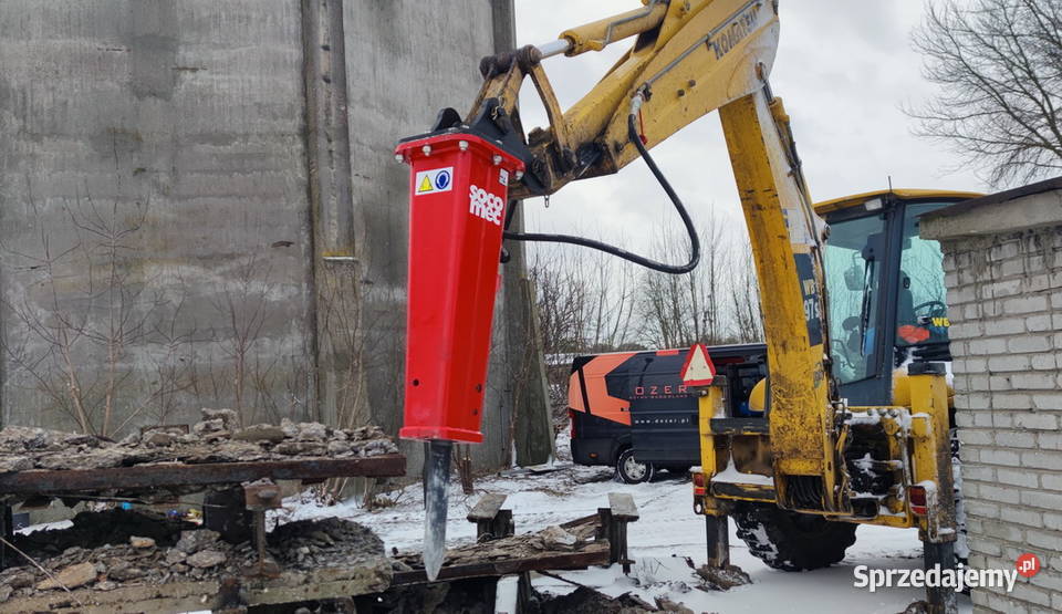 Młot hydrauliczny wyburzeniowy SOCOMEC DMS 300 Pozostałe Koszalin