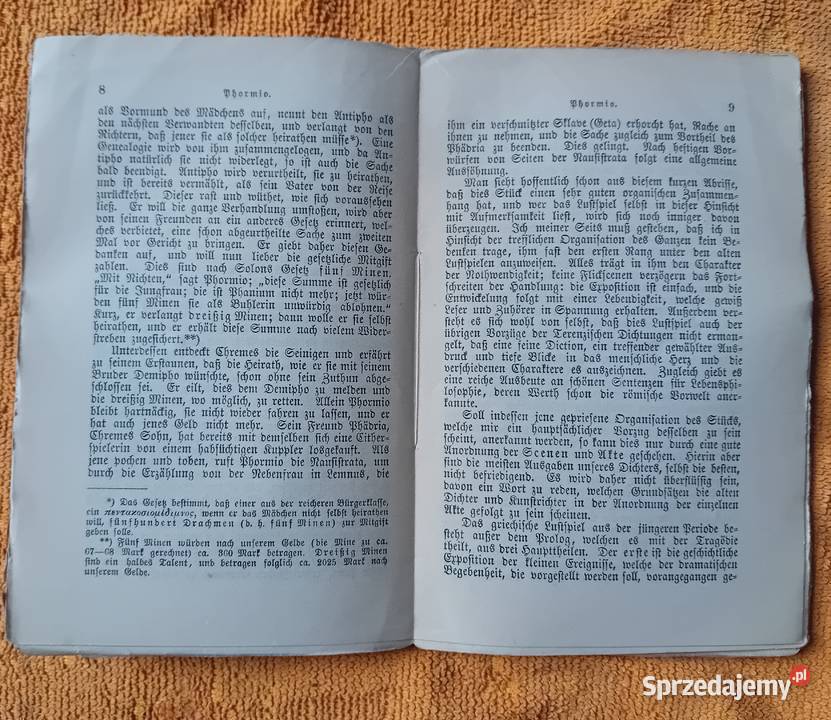 Publius Terentius Afer Phormio Philipp Reclam sprzedam