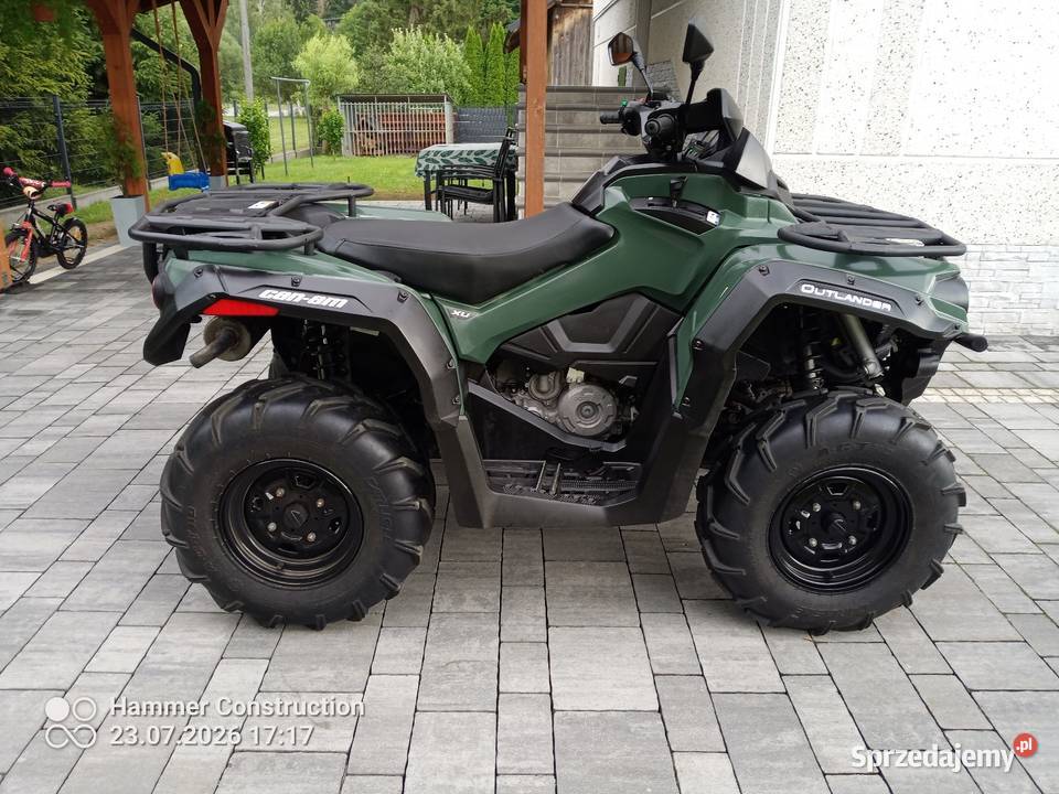 Can am Outlander 450 4x4 Idealny Stan 2024 zielony Brzozów sprzedam