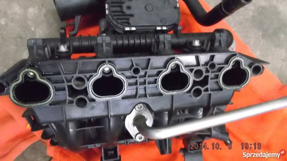 OPEL CORSA C 12 przepustnica listwa wtryski kole kolektory ssące Części samochodowe Sieniawa