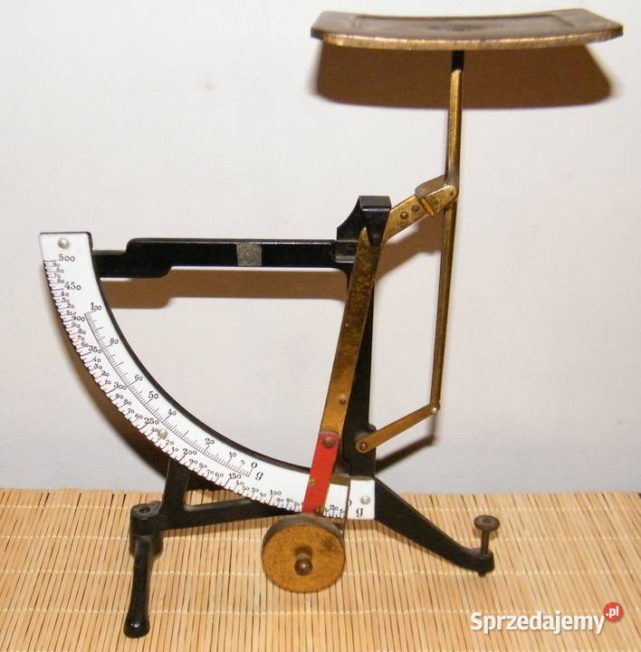 Waga aptekarska z lat 19301950