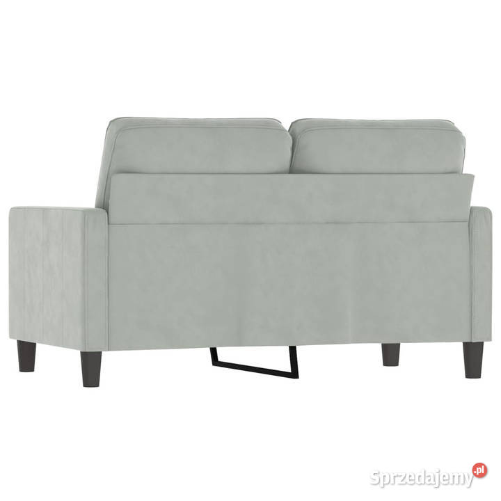 Sofa 2osobowa jasnoszara 120 tapicerowana Warszawa