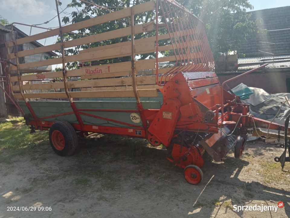 Przyczepa samozbierająca sprawna świętokrzyskie