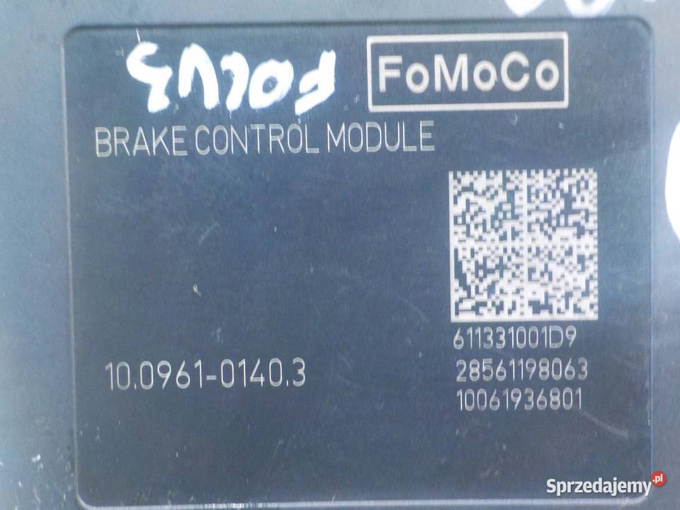 FORD FOCUS MK3 16 B 11r HB 5D pompa ABS mazowieckie Suków