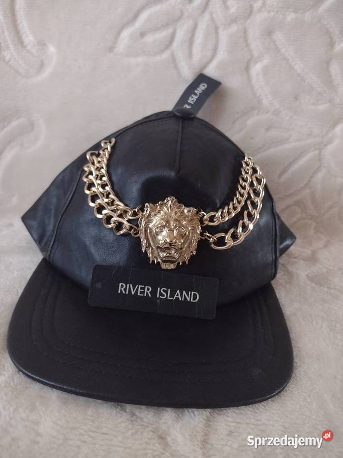 RIVER ISLANDSkórzana czapkaczapeczka z małopolskie Kraków