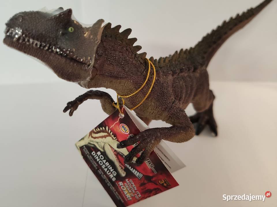 Dinozaur Ryczy Figurka Saurophaganax z Dźwiękiem Mogilany