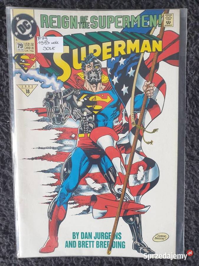 Superman The Man Of Steel 6 komiksów DC USA Amerykańskie Komiksy