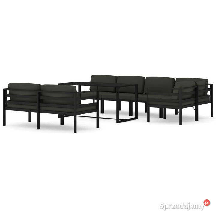 8cz zestaw mebli ogrodowych poduszki aluminium sprzedam