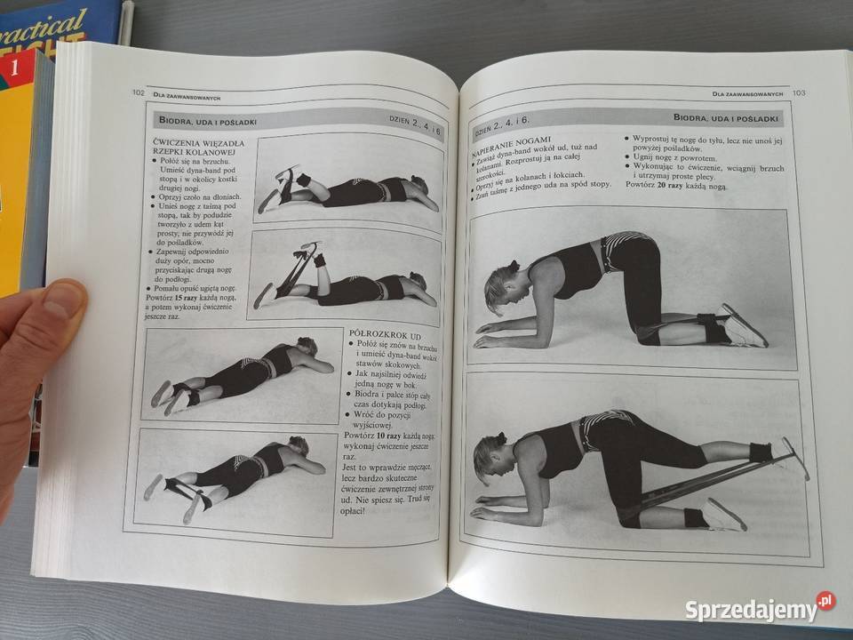 Zestaw 3 książki fitness Modelowanie sylwetki Tczew