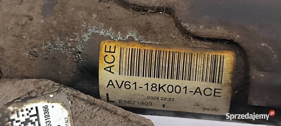AMORTYZATOR LEWY PRZÓD FORD C AV6118K001ACE osobowe