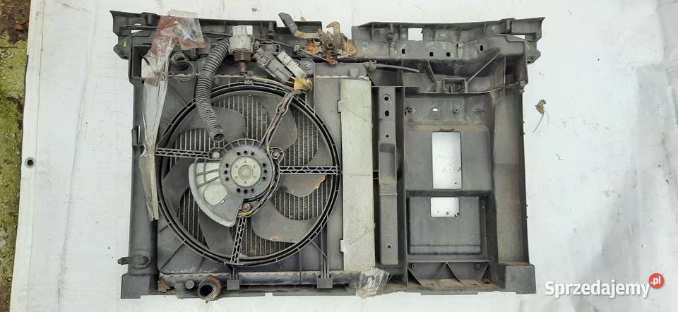 Citroen c2 c3 pas wentylator komplet wentylatory chłodnicy Siechnice