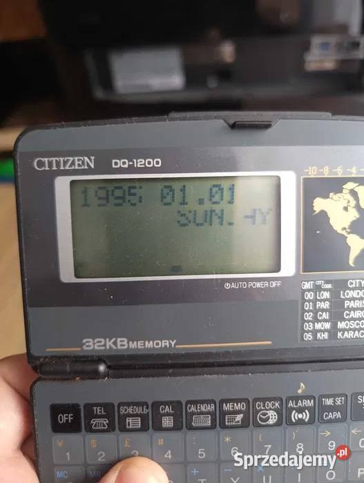 Notes elektroniczny Citizen DQ1200 mazowieckie Warszawa