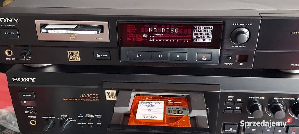 Nagrywarka Minidisc Sony MDS JA 30ES Warszawa