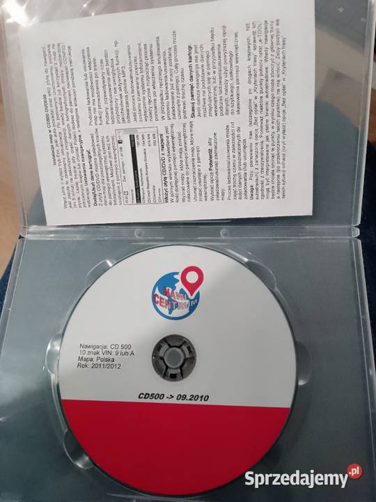 Płyta mapy 20122015 CD500DVD800 do Opel Bełchatów