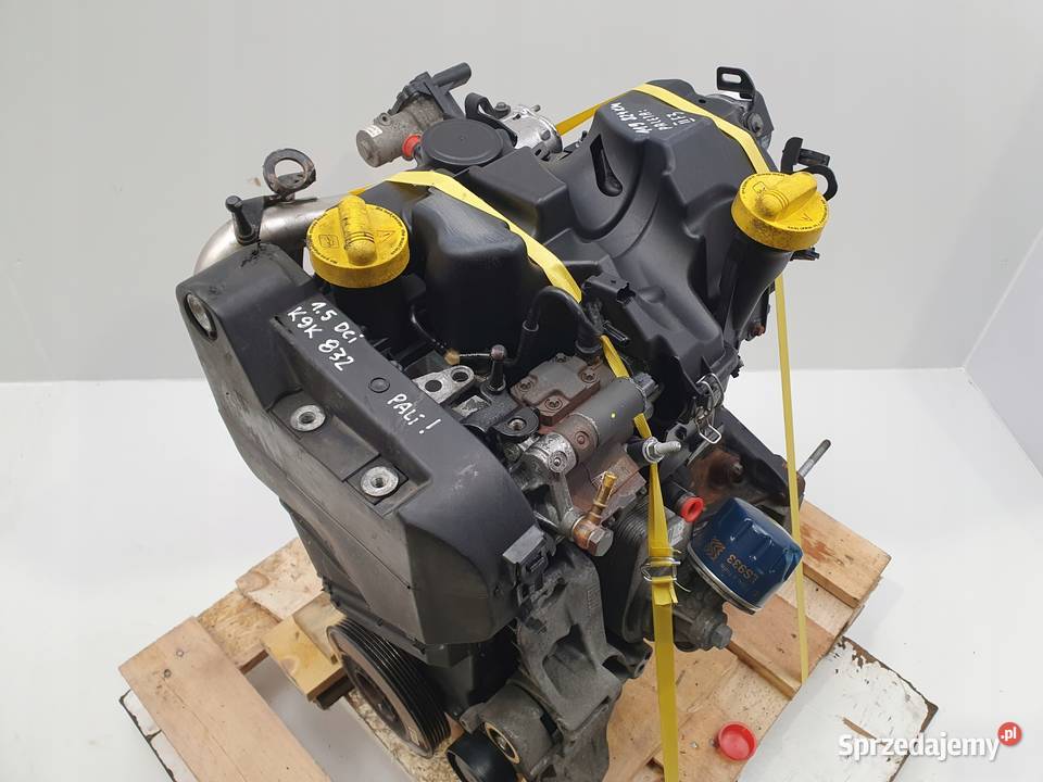 SILNIK K9K832 Renault Megane III 15 DCI 106 Rudka