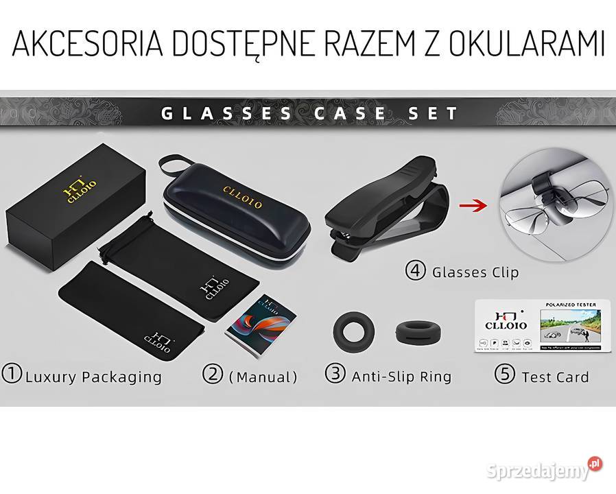 OKULARY PRZECIWSŁONECZNE POLARYZACYJNE HD Okulary Mysłowice