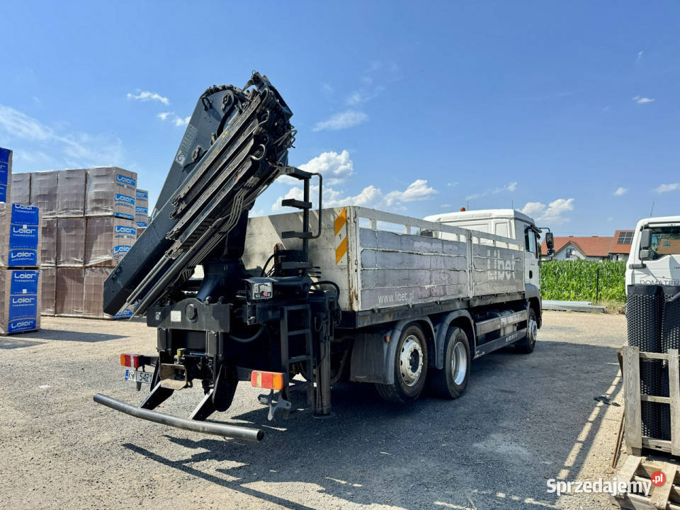 MAN TGA400 MAN TGA400 dźwig Hiab widły niski małopolskie Gdów