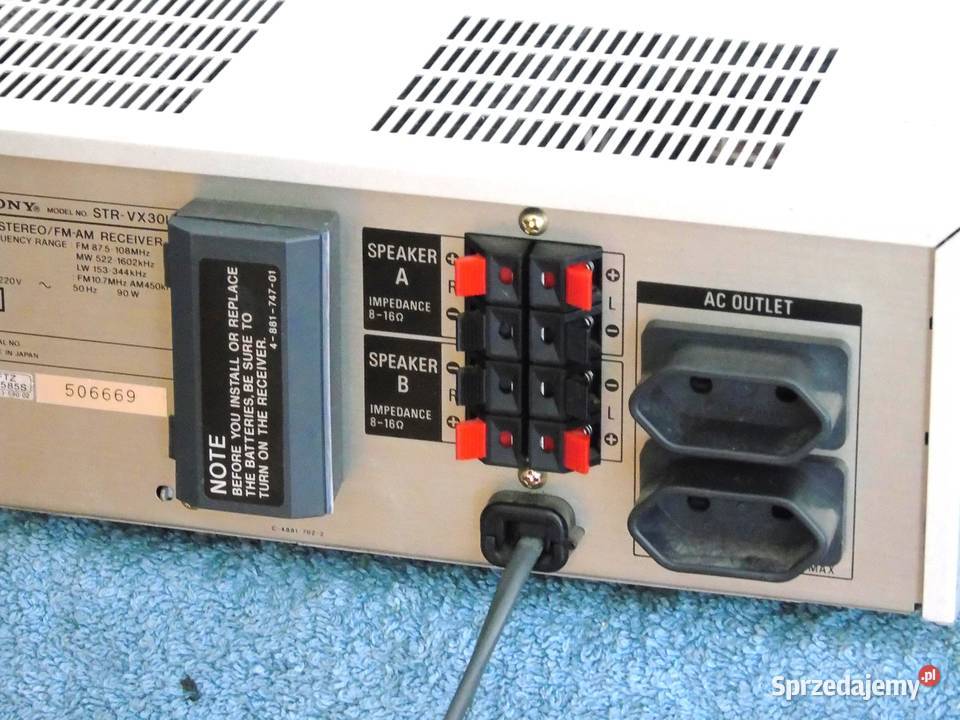 Amplituner Sony STRVX30L sprawny Vintage WYSYŁKA Jasło