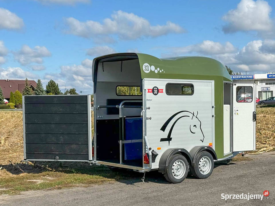 Przyczepa do koni Debon Gold 3 nowa prezent Kotlin