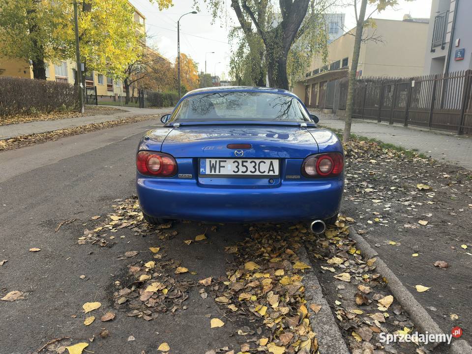 Mazda MX5 NB 16 USZKODZONY SILNIK