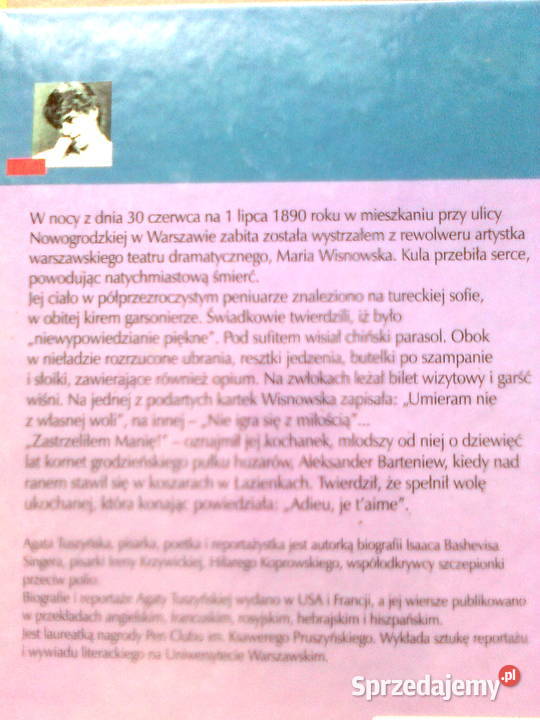 Maria Wisnowska Jeśli mnie kochasz zabij Agata