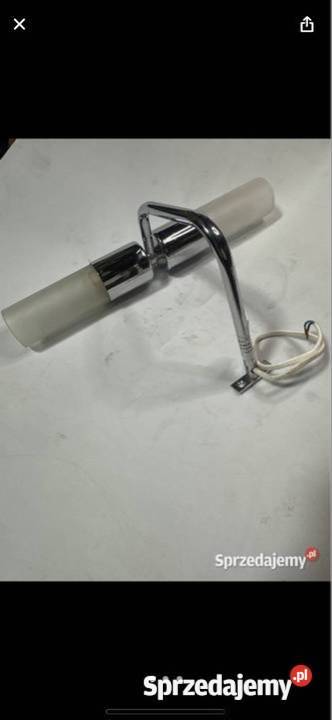 Chromowana lampa lustro na żarówki z gwintem E14 Gliwice