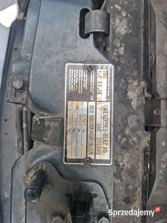 Mercedes W124 300D do remontu Trzebnica sprzedam