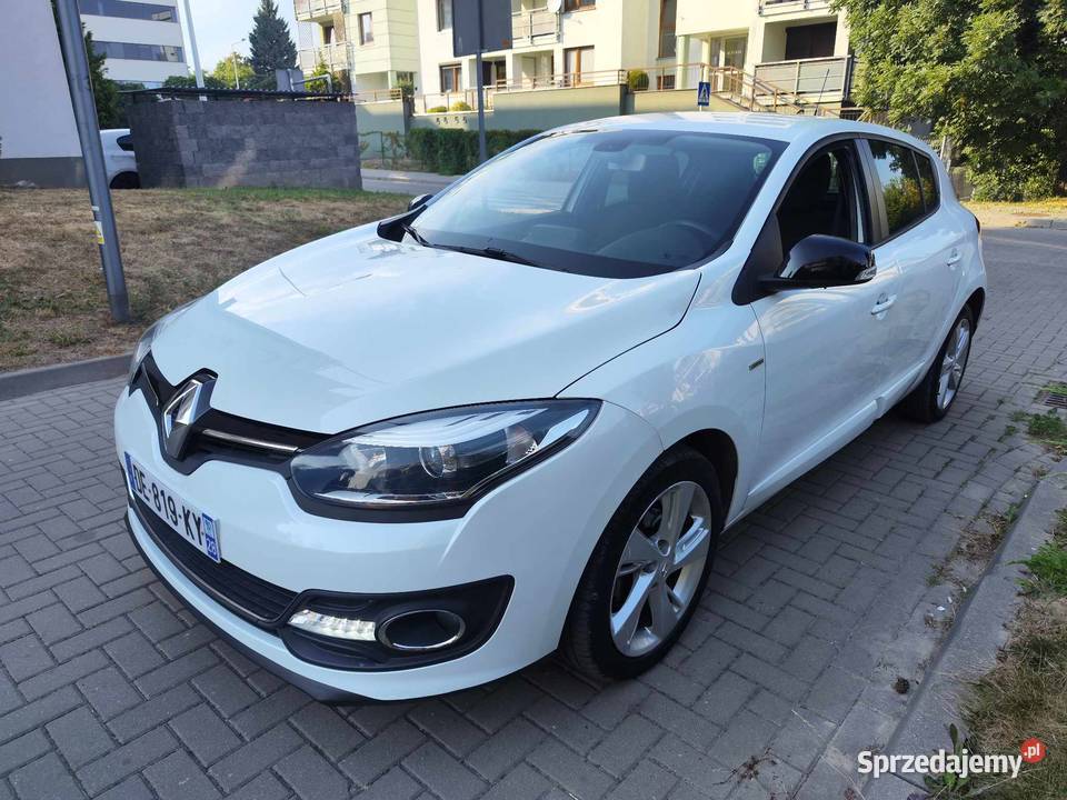 Renault Megane 12 Benzyna LIMITED Biała Perła 87 116KM Renault Lublin