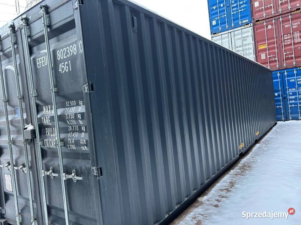 Kontener morski magazynowy budowlany nwy 40 HC Żnin