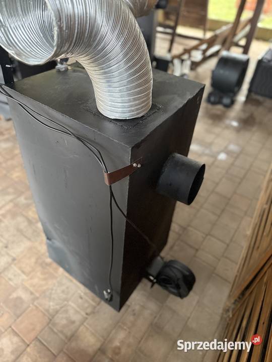 Piec nadmuchowy 26 kW Okrągłe palenisko Do