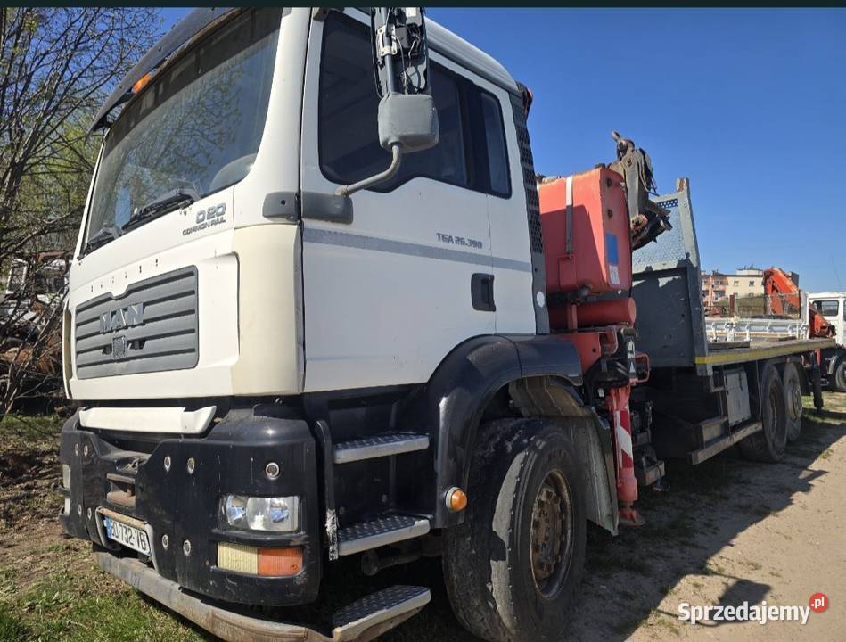 MAN Hds Fassi 330 dźwig Ględowo