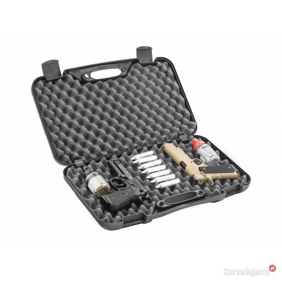 Kufer na pistolet Megaline czarny 50x30x9 ECO Trzcianka