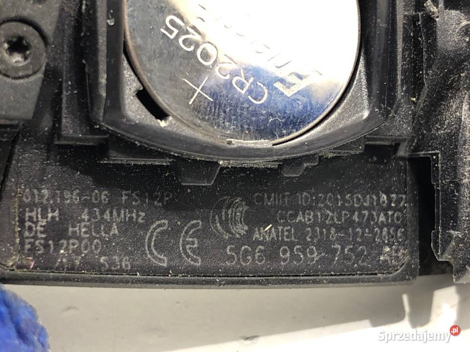 KLUCZYK PILOT VW TIGUAN 5G6959752AB PILOT