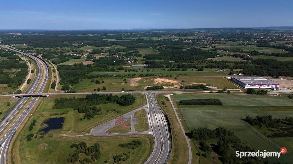 Działka inwestycyjna zjeździe z Autostrady A4 w podkarpackie Borek Wielki sprzedam