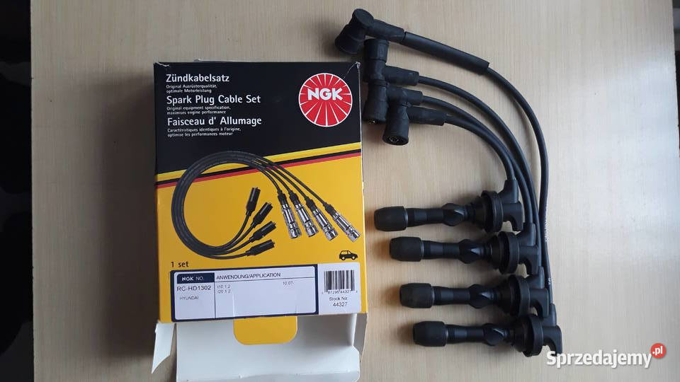 Hiundai i10i20 12 Kable zapłonu 10 07 Bukownica