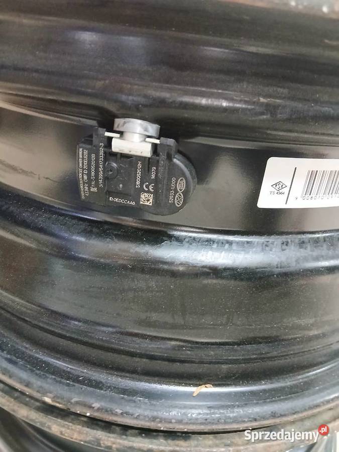 Dwie felgi HYUNDAY TPMS 65 JX16 warmińsko-mazurskie Prawdziska