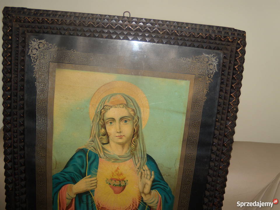 Wizerunek Maryi pod szkłem mazowieckie Warszawa