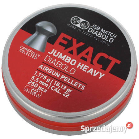 Śrut JSB Exact Jumbo Heavy 552 mm 250 546287250