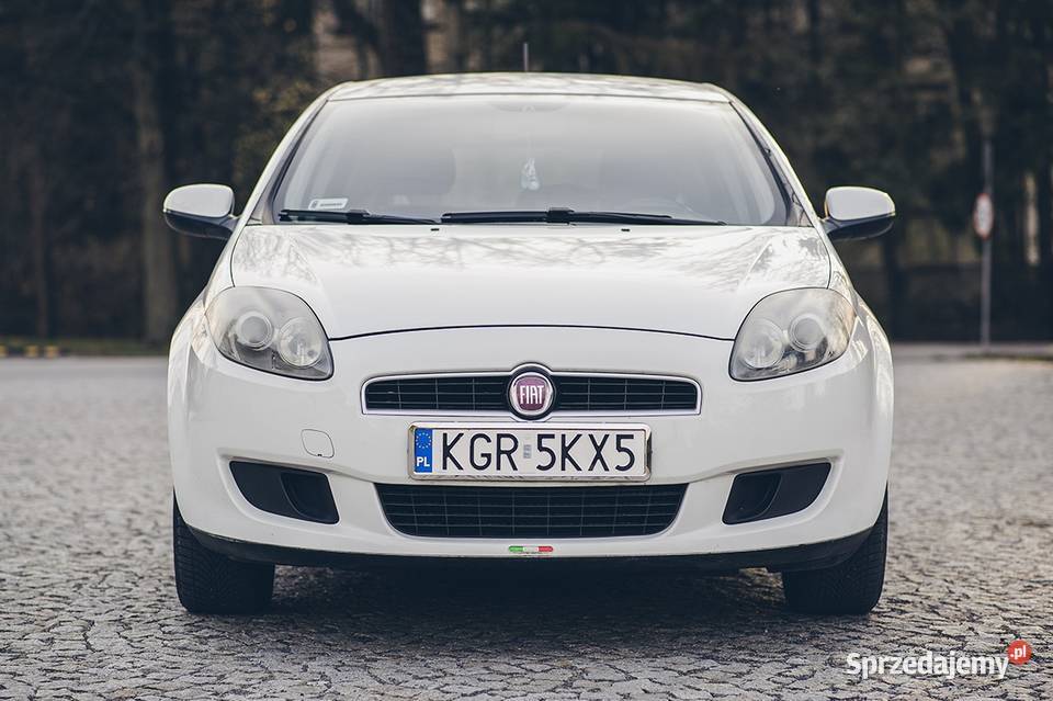 FIAT Bravo 2 biały 2012 przebieg 102700 zmieniarka CD Gorlice