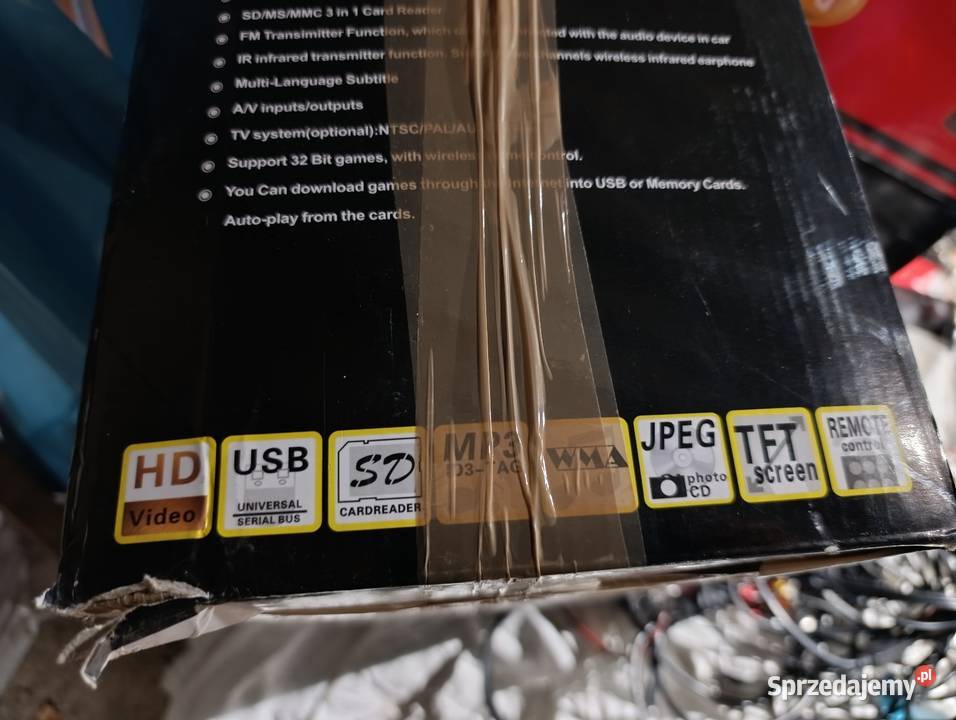 Zagłówkek z monitorem dvd 2sztuki Kobylnica