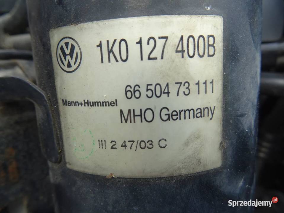 Filtr VW Volkswagen Audi Skoda Seat Passat Golf Pozostałe łódzkie Parcice