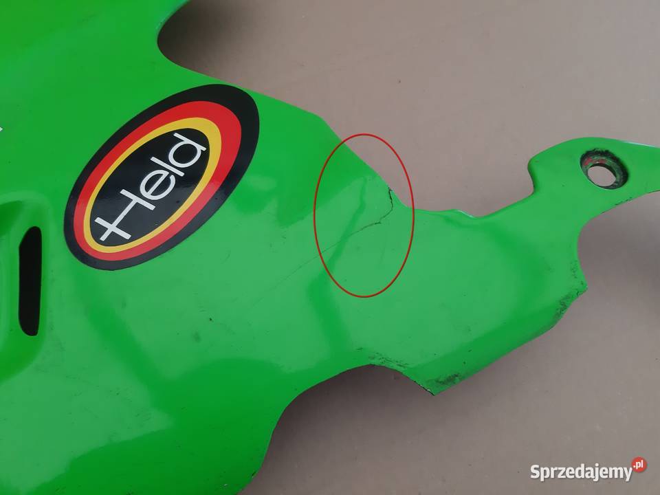 KAWASAKI ZXR 750 OWIEWKA LEWA BOCZEK PŁUG lubuskie Trzciel
