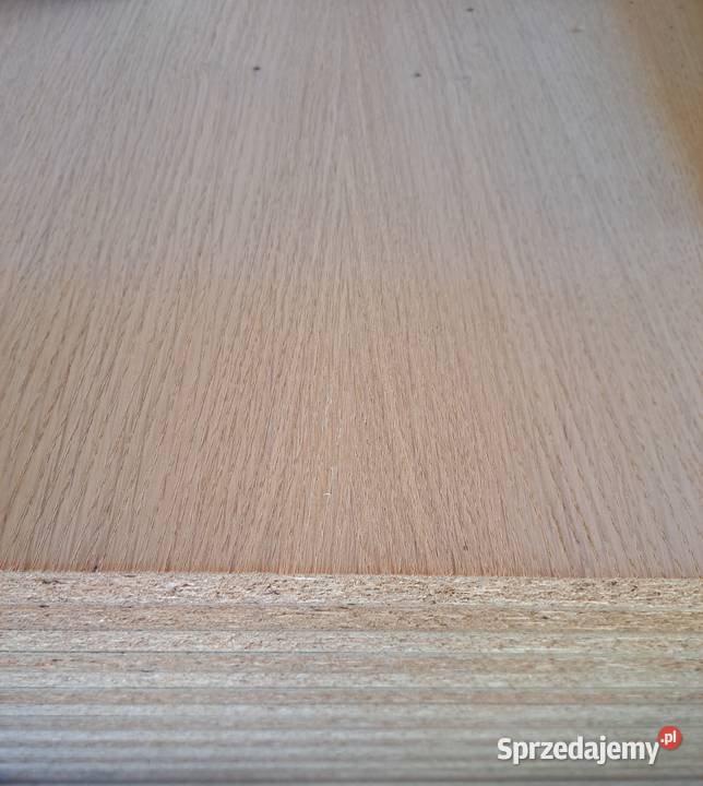 PŁYTA WIÓROWA OKLEINA NATURALNA DĄB Brzeg