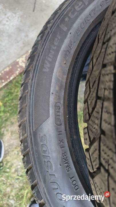 Opony zimowe 21550 R17 Hankook Szczawne sprzedam