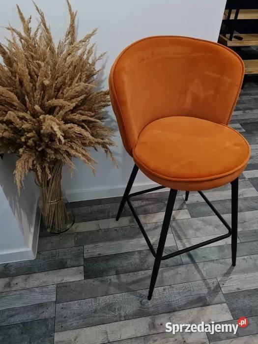 4 Hokery pomaramczowe NOWE