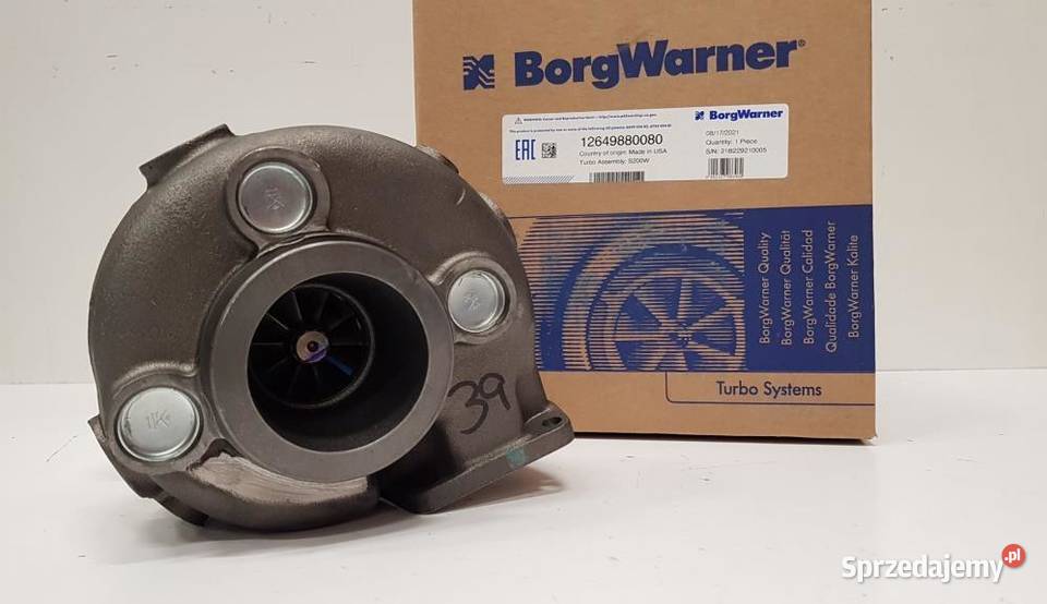 Nowa turbosprężarka SCHWITZER 174405 12649880080 Motoryzacja Siedlce sprzedam