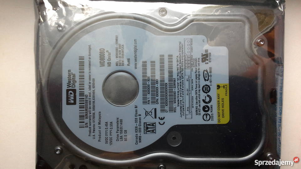 Dyski HDD Western Digital różne rodzaje Elektronika