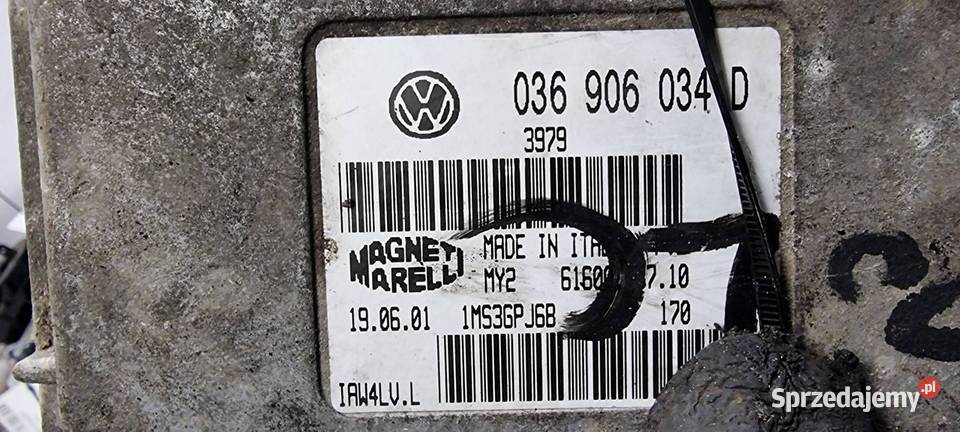 KOMPUTER SILNIKA ECU FORD FOCUS MK1 036906034D osobowe Lipno