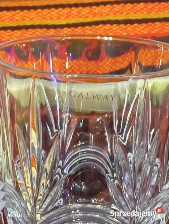 Kryształowy zestaw do whisky Galway karafka z 4 Pozostałe Warszawa